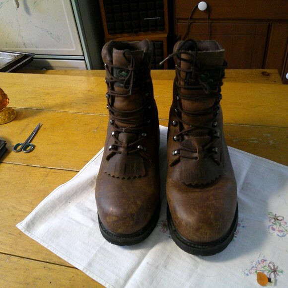 Mens Red Head gore texk hi top leather 1000 Gram thinsulate winter work boots 9 - Picture 1 of 9